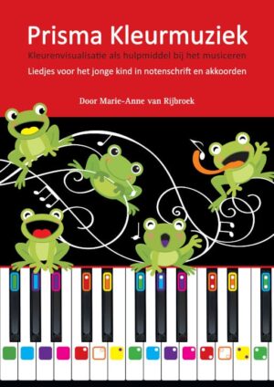 Liedjes voor het jonge kind - Notenschriftomslag - Prisma Kleurmuziek