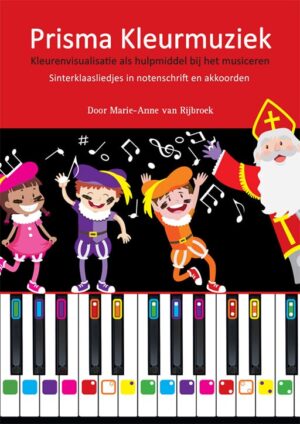 Sinterklaasbundel - notenschrift omslag - Prisma Kleurmuziek