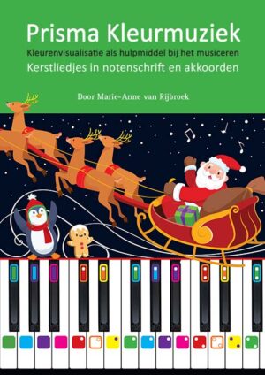Prisma Kleurmuziek Kerst Liederen - Notenbundel